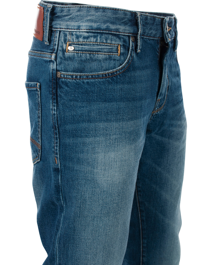 Herre | Jeans | BOSS ORANGE | BOSS Casual 24 Regular Fit Jeans Medium Blue