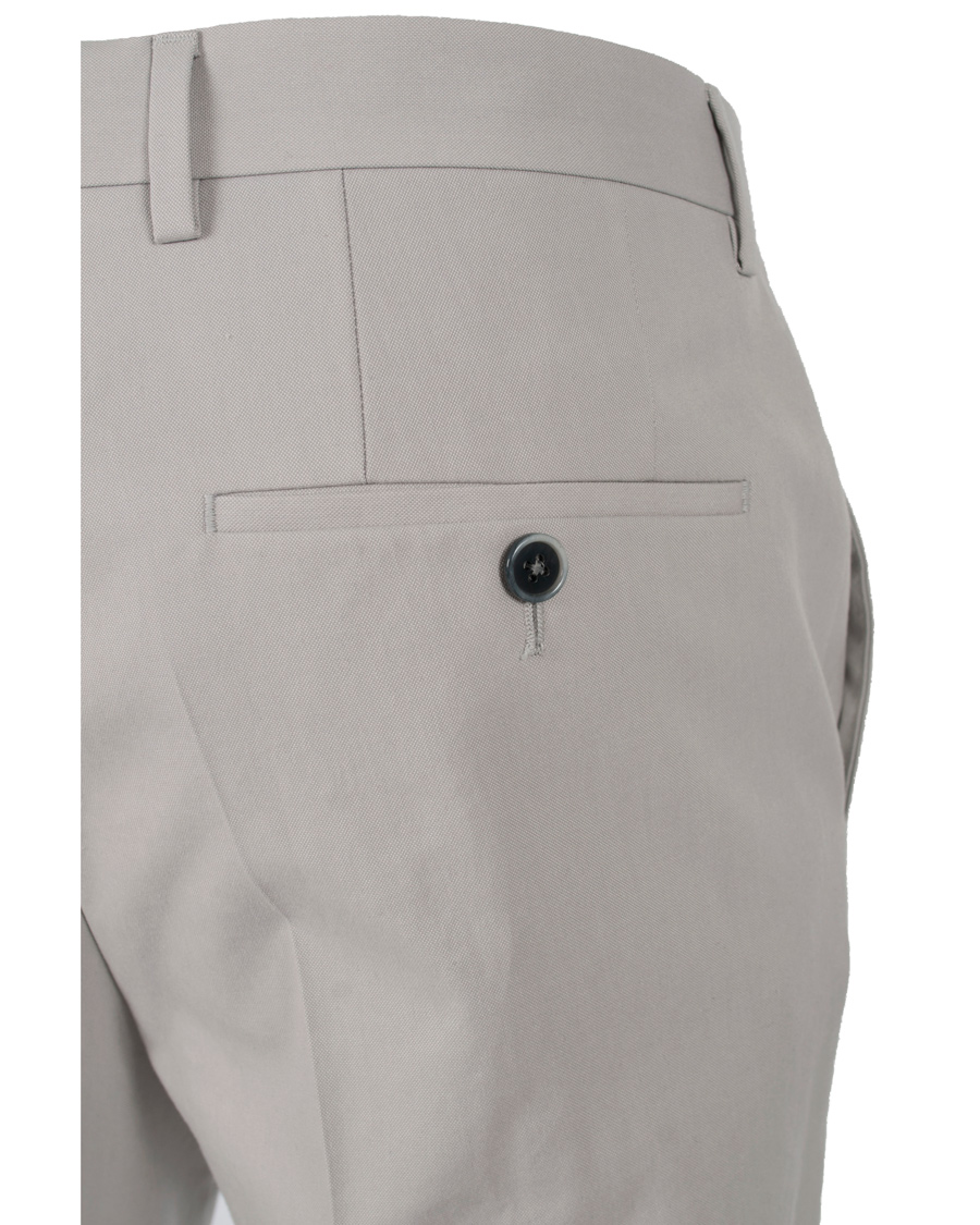 Herre | Bukser | BOSS BLACK | BOSS Genesis 2 Cotton Stretch Trouser Silver