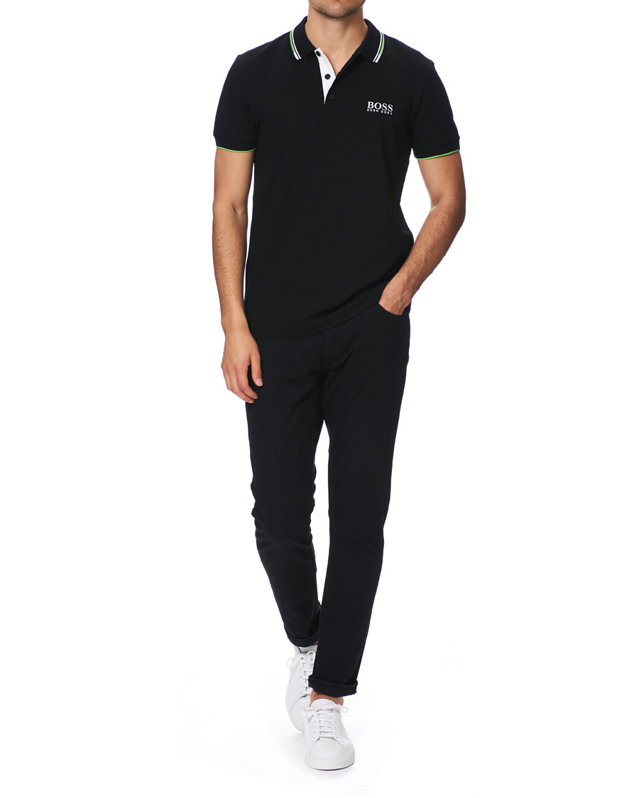 Herre | Polotrøjer | BOSS GREEN | BOSS Athleisure Paddy Pro Piké Black
