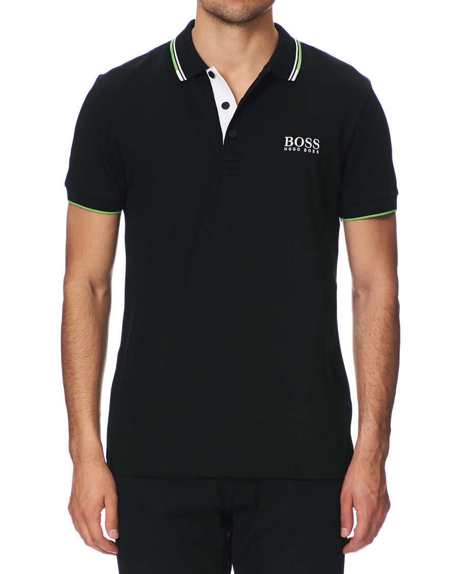 Herre | Polotrøjer | BOSS GREEN | BOSS Athleisure Paddy Pro Piké Black