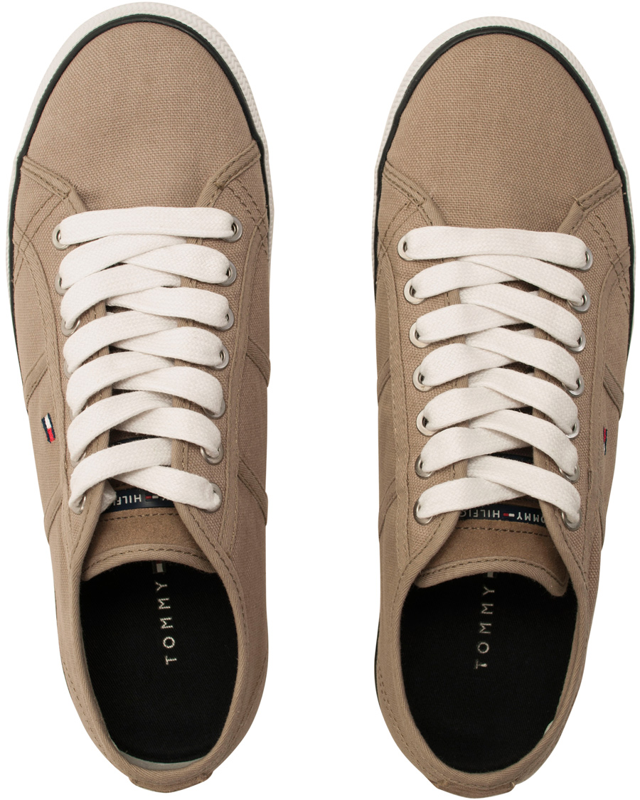 Herre | Tommy Hilfiger Vantage 2A Canvas Sneaker Grey Cobblestone | Tommy Hilfiger | Vantage 2A Canvas Sneaker Grey Cobblestone