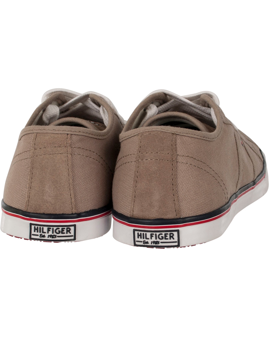Herre | Tommy Hilfiger Vantage 2A Canvas Sneaker Grey Cobblestone | Tommy Hilfiger | Vantage 2A Canvas Sneaker Grey Cobblestone