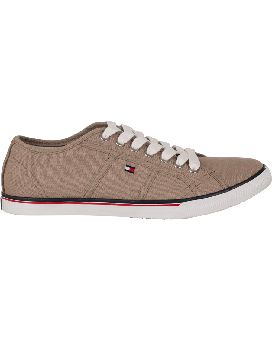 Herre | Tommy Hilfiger Vantage 2A Canvas Sneaker Grey Cobblestone | Tommy Hilfiger | Vantage 2A Canvas Sneaker Grey Cobblestone