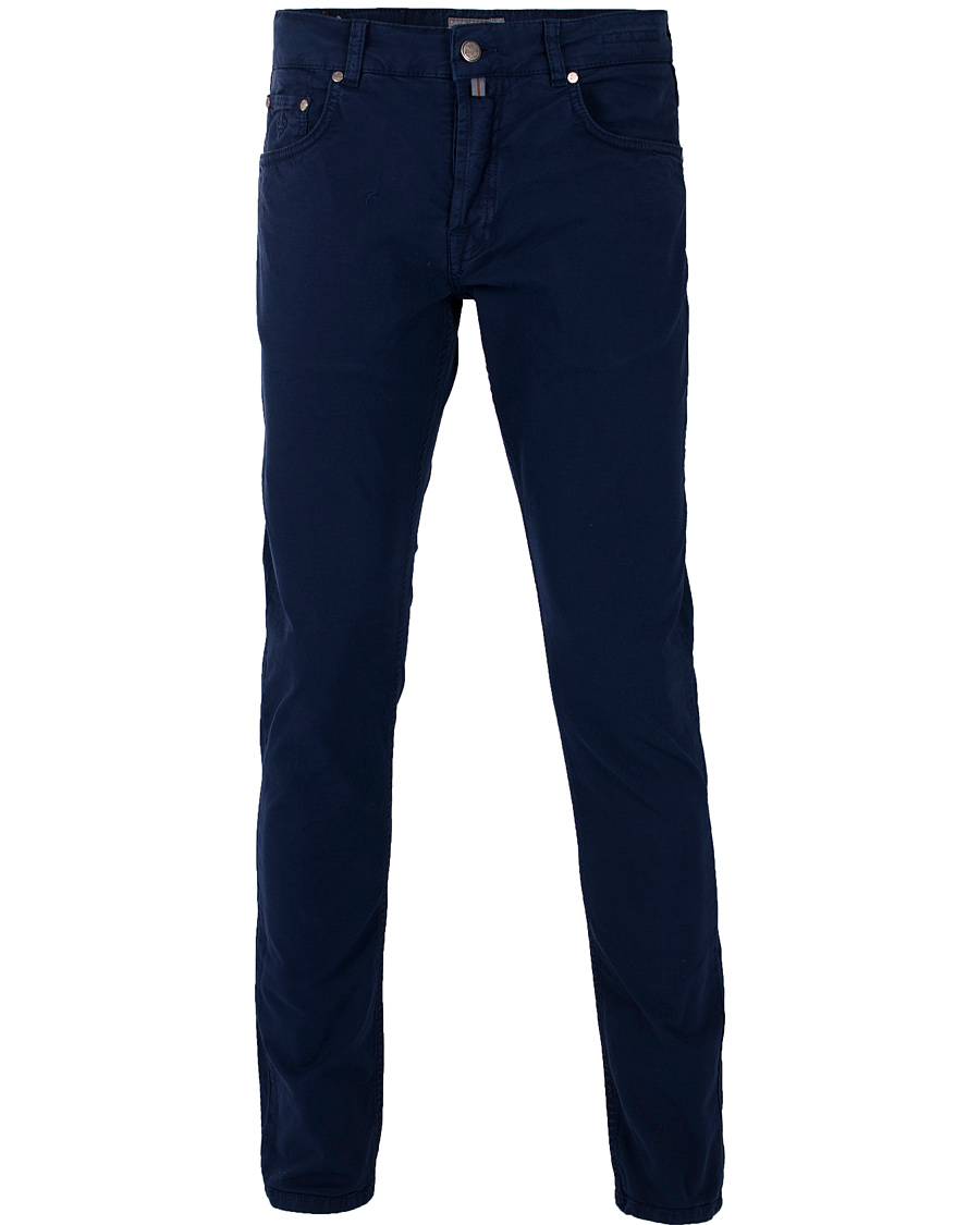 Herre | Jeans | Morris | James Canvas 5-Pocket Royal Blue