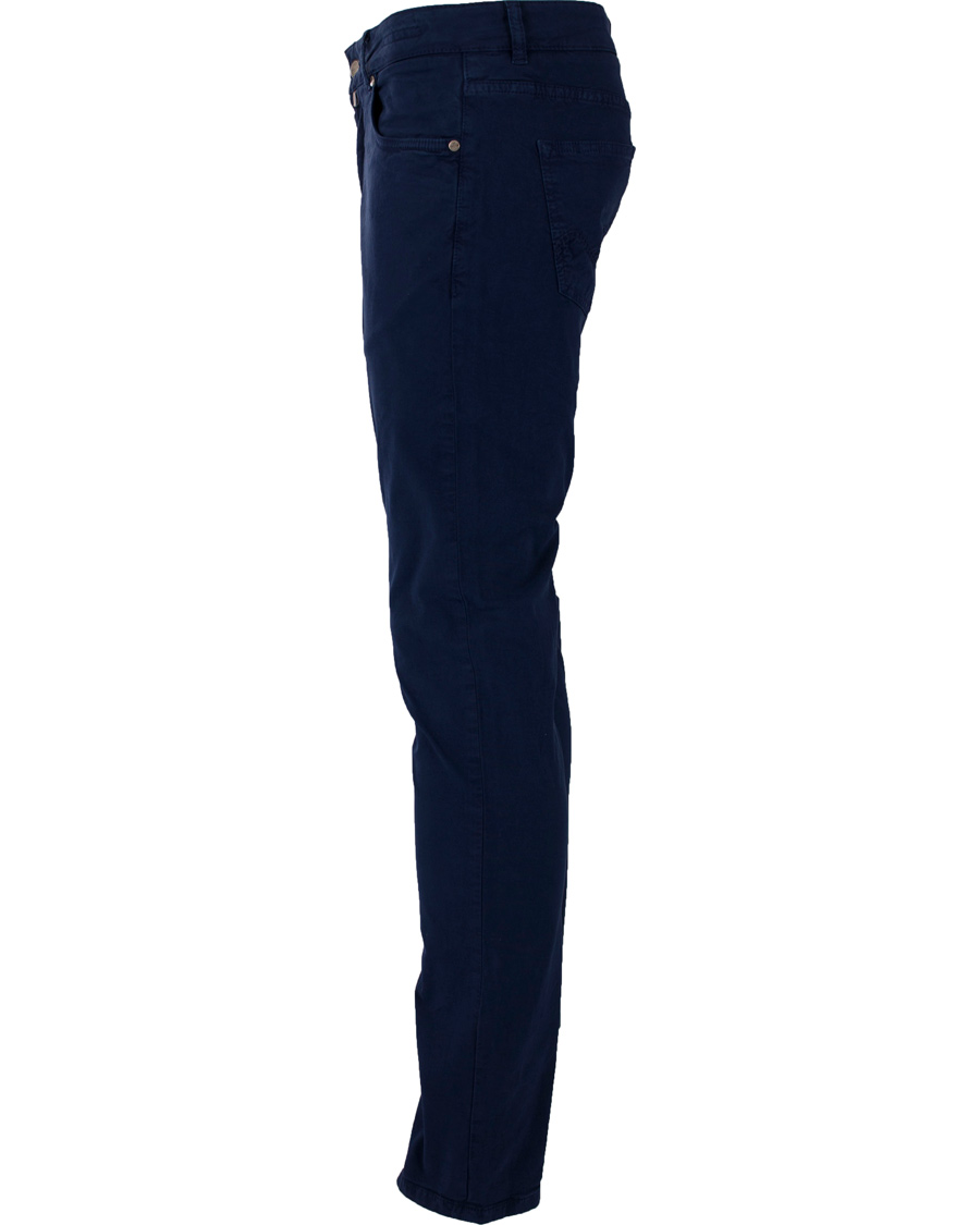 Herre | Jeans | Morris | James Canvas 5-Pocket Royal Blue