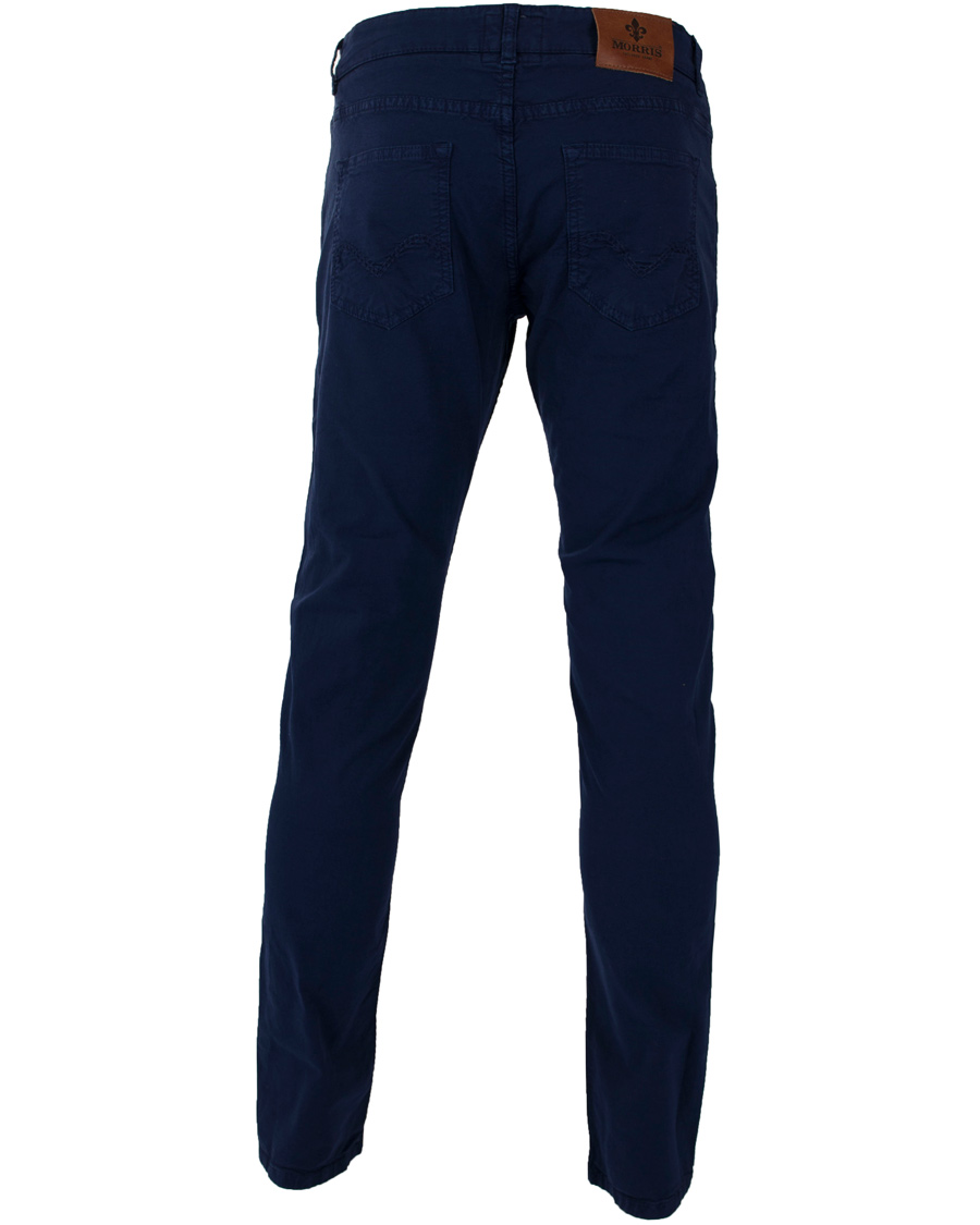 Herre | Jeans | Morris | James Canvas 5-Pocket Royal Blue