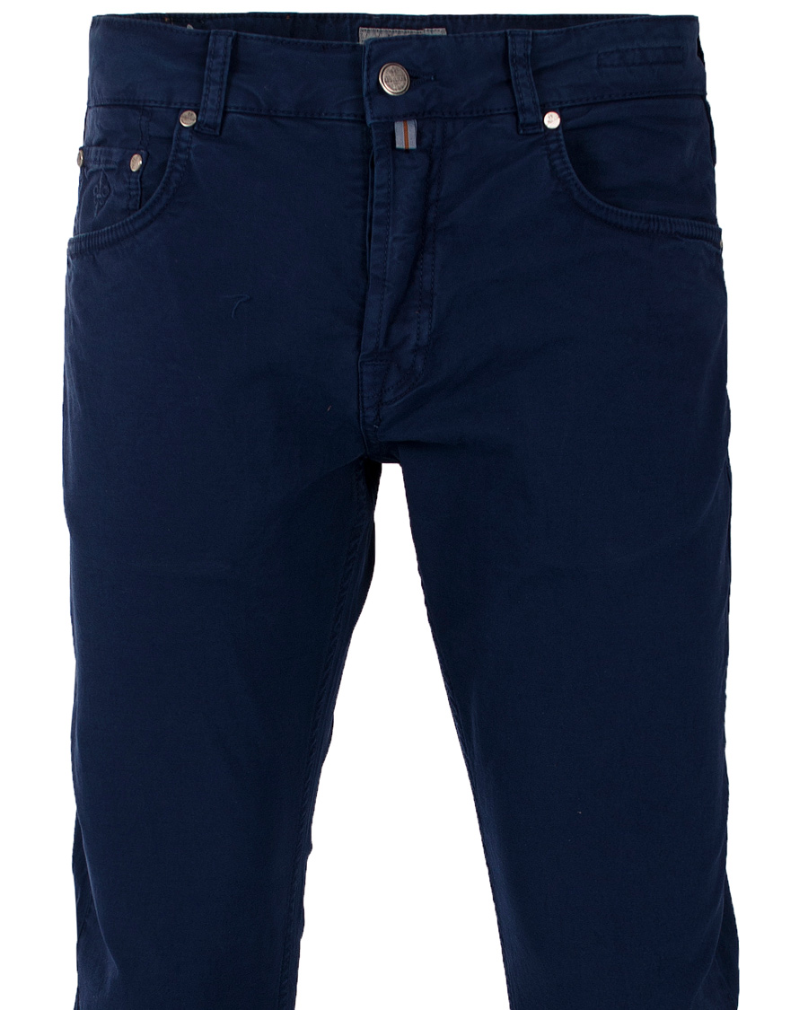 Herre | Jeans | Morris | James Canvas 5-Pocket Royal Blue
