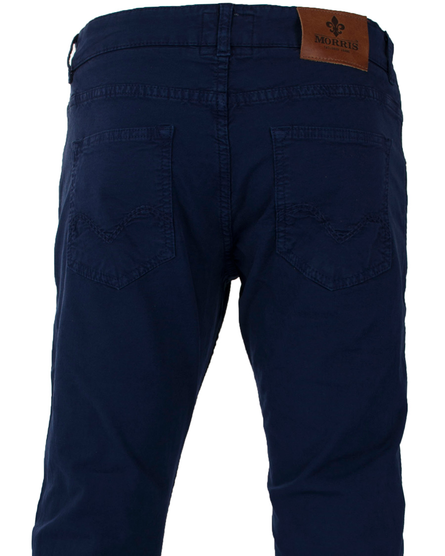 Herre | Jeans | Morris | James Canvas 5-Pocket Royal Blue