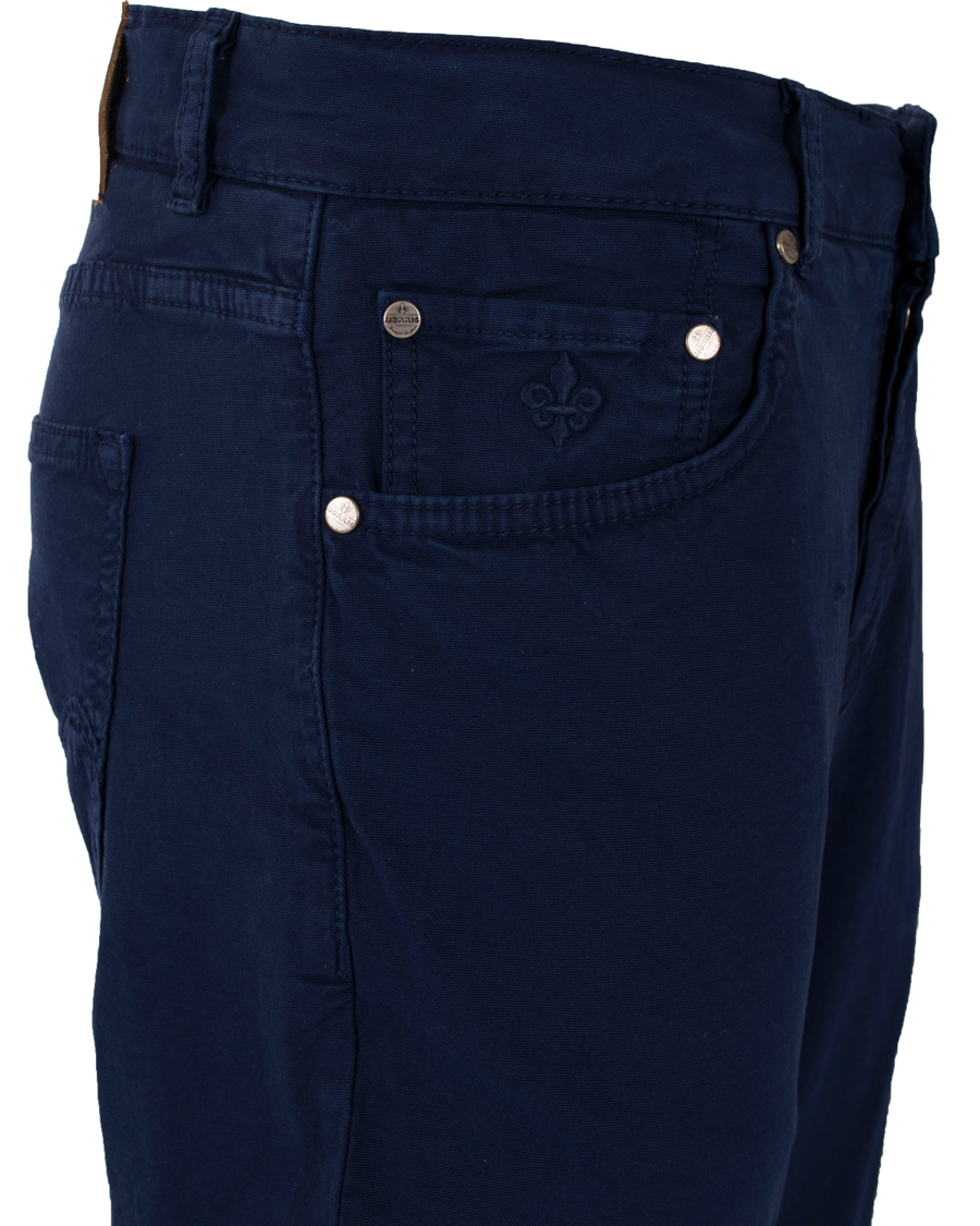 Herre | Jeans | Morris | James Canvas 5-Pocket Royal Blue