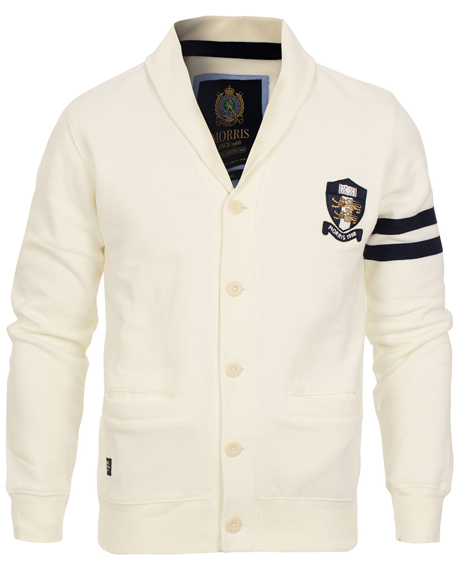 Herre | Trøjer | Morris | Merton College Cardigan Off White