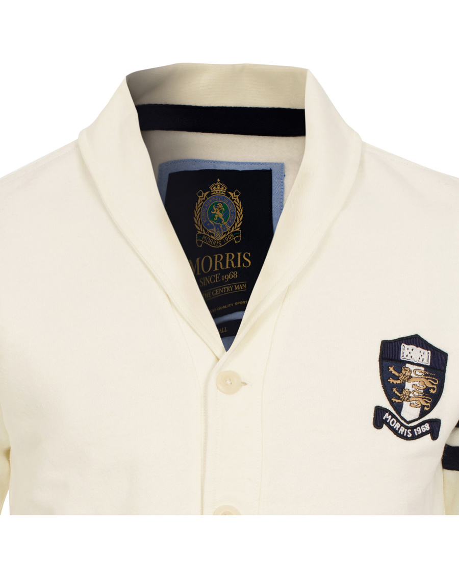 Herre | Trøjer | Morris | Merton College Cardigan Off White