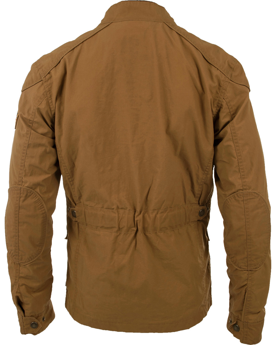Herre | Jakker | Hackett | Waxed Cotton Jacket Khaki
