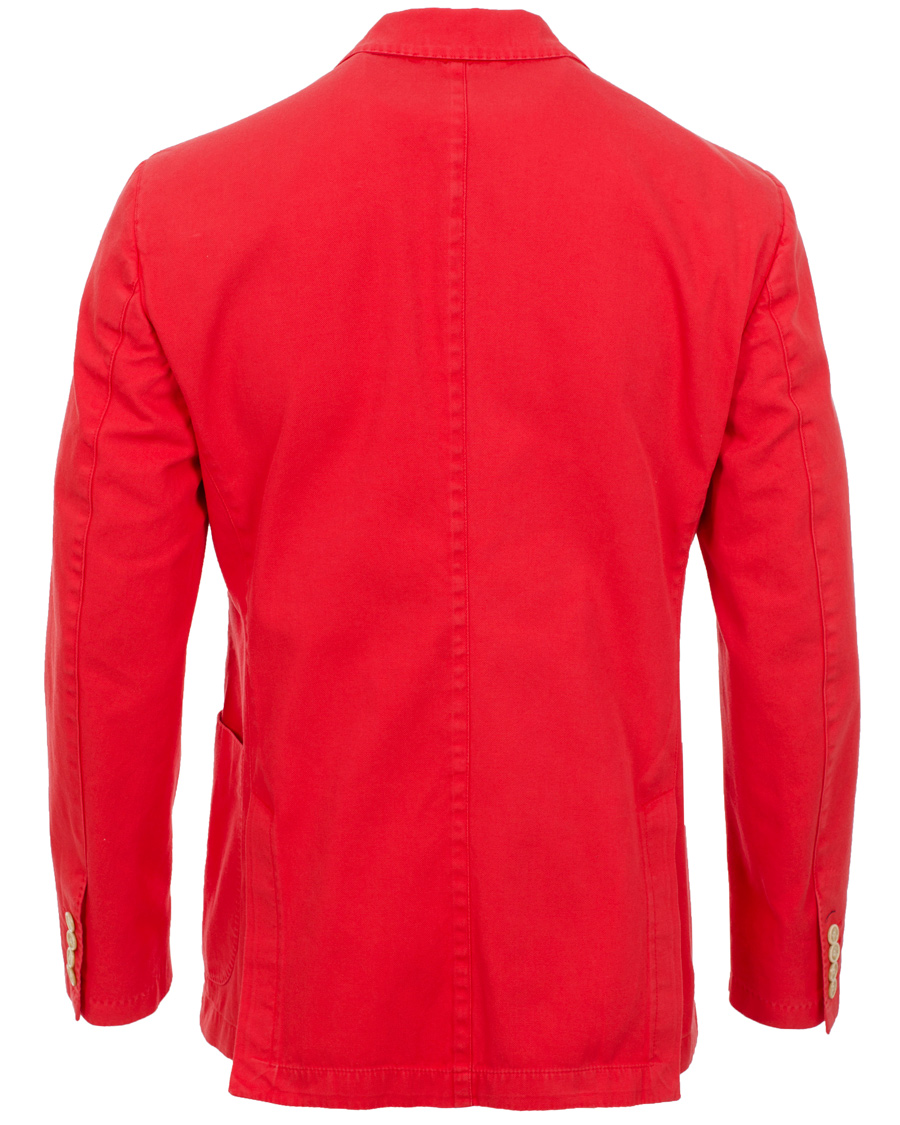 Herre | Blazere & jakker | Hackett | Garment Dye Jacket Red