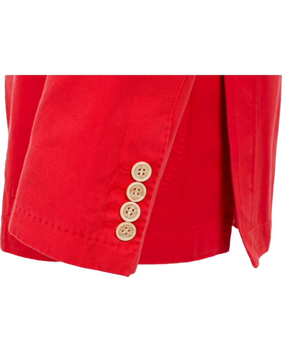 Herre | Blazere & jakker | Hackett | Garment Dye Jacket Red