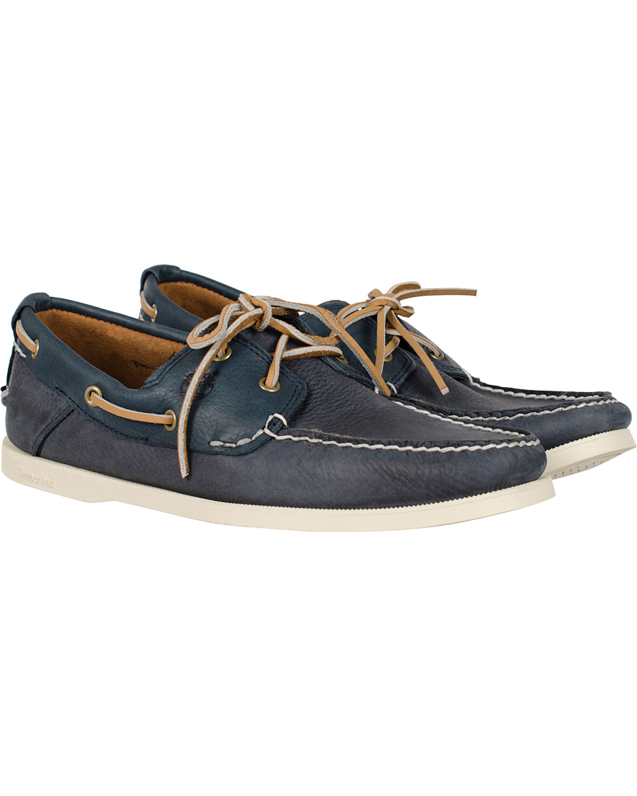 Herre | Timberland Heritage Boat Shoe 2 Eye Navy | Timberland | Heritage Boat Shoe 2 Eye Navy
