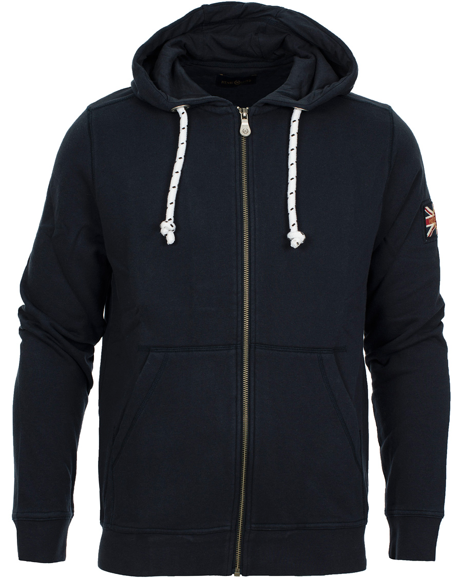 Herre | Trøjer | Henri-Lloyd | Henri Lloyd Filey Hooded Full Zip Sweat Navy