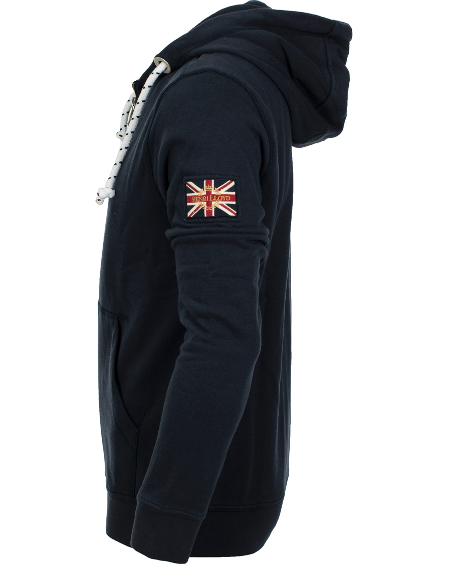 Herre | Trøjer | Henri-Lloyd | Henri Lloyd Filey Hooded Full Zip Sweat Navy