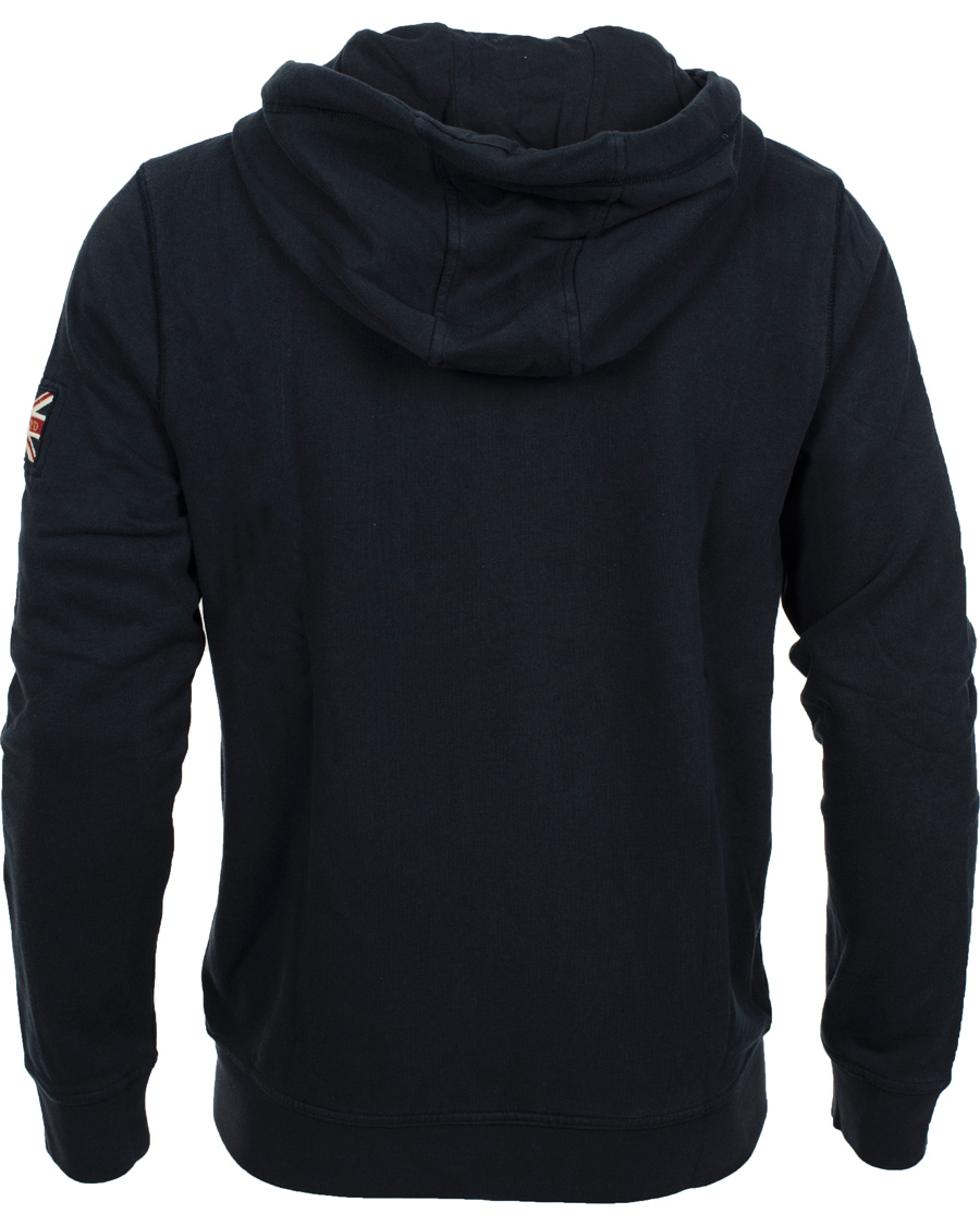 Herre | Trøjer | Henri-Lloyd | Henri Lloyd Filey Hooded Full Zip Sweat Navy