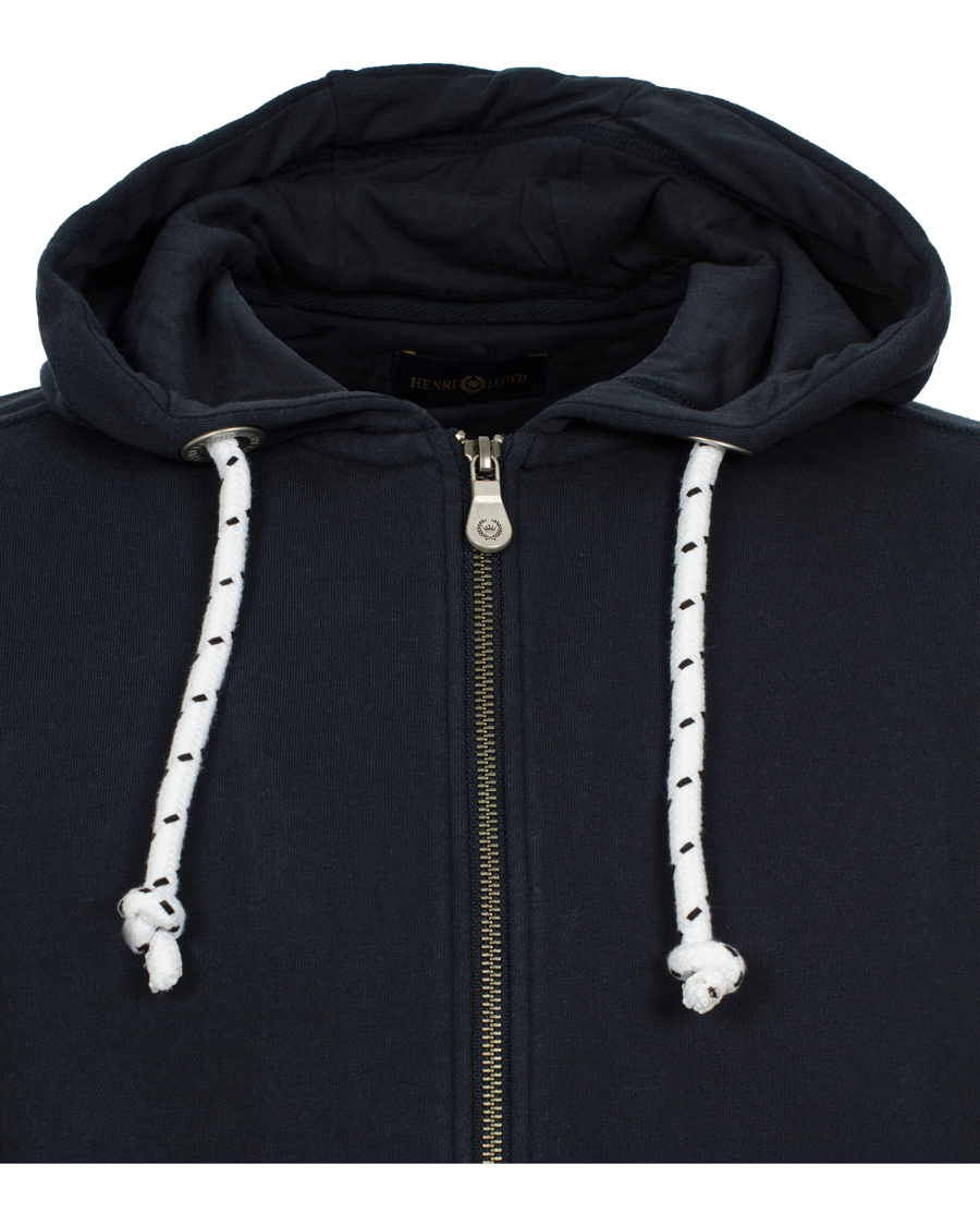 Herre | Trøjer | Henri-Lloyd | Henri Lloyd Filey Hooded Full Zip Sweat Navy