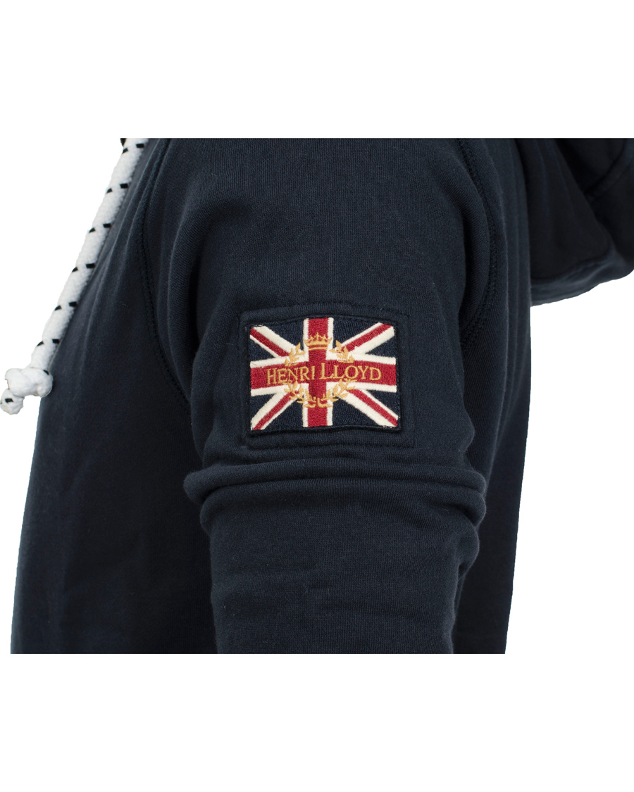 Herre | Trøjer | Henri-Lloyd | Henri Lloyd Filey Hooded Full Zip Sweat Navy