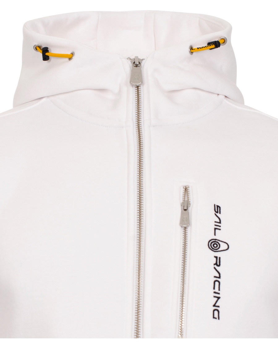 Herre | Trøjer | Sail Racing | International Zip Hood Brasil White