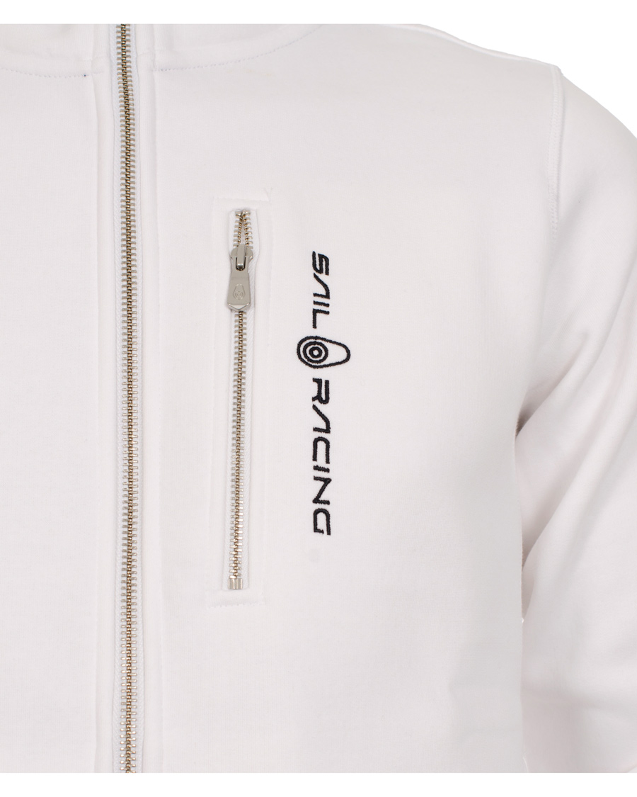 Herre | Trøjer | Sail Racing | International Zip Hood Brasil White