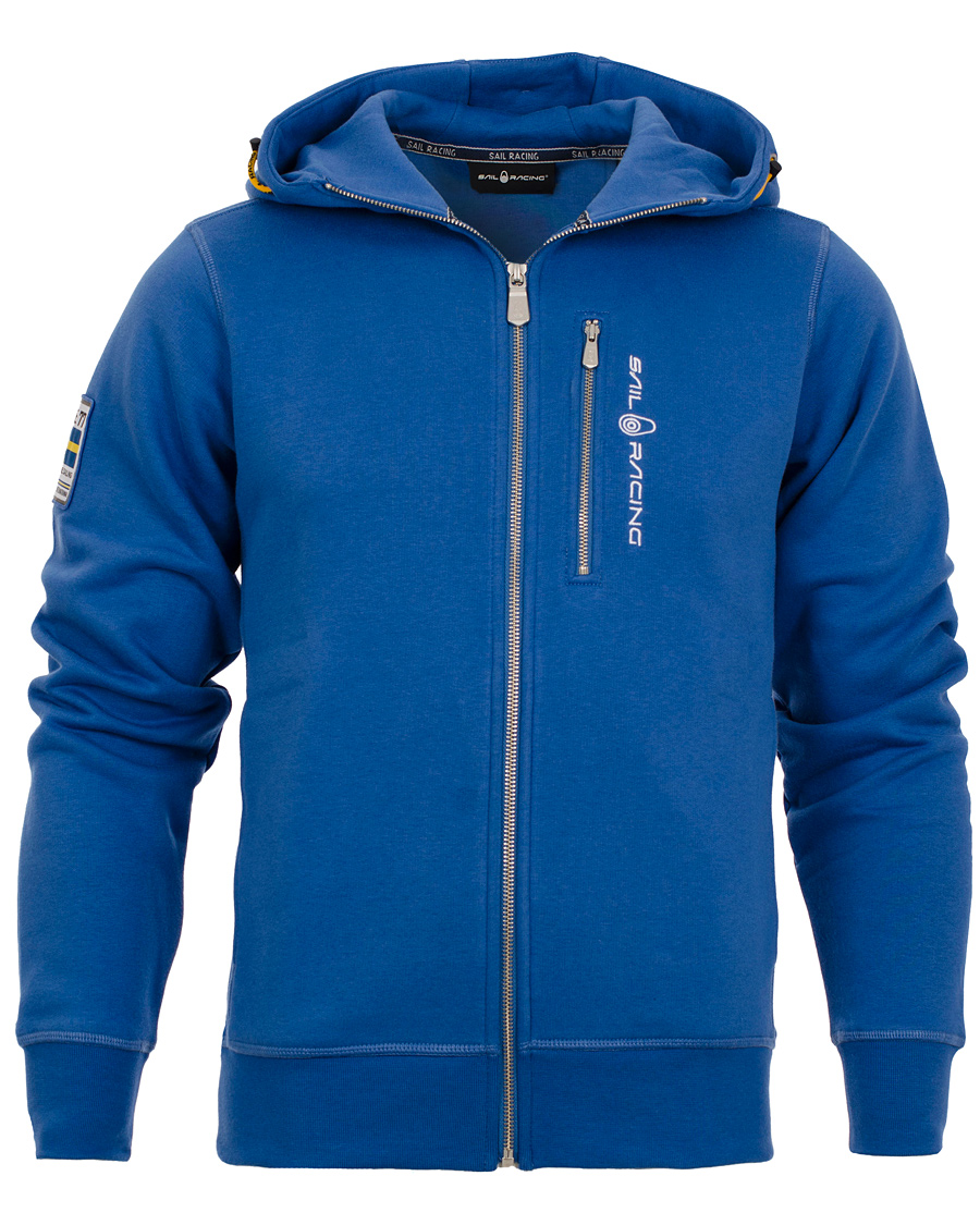 Herre | Trøjer | Sail Racing | International Zip Hood Sweden Sapphire Blue