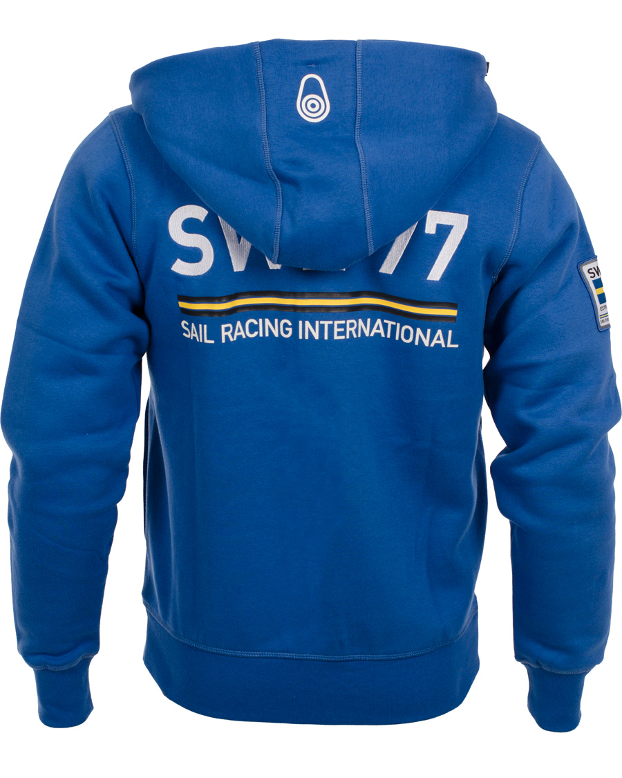 Herre | Trøjer | Sail Racing | International Zip Hood Sweden Sapphire Blue