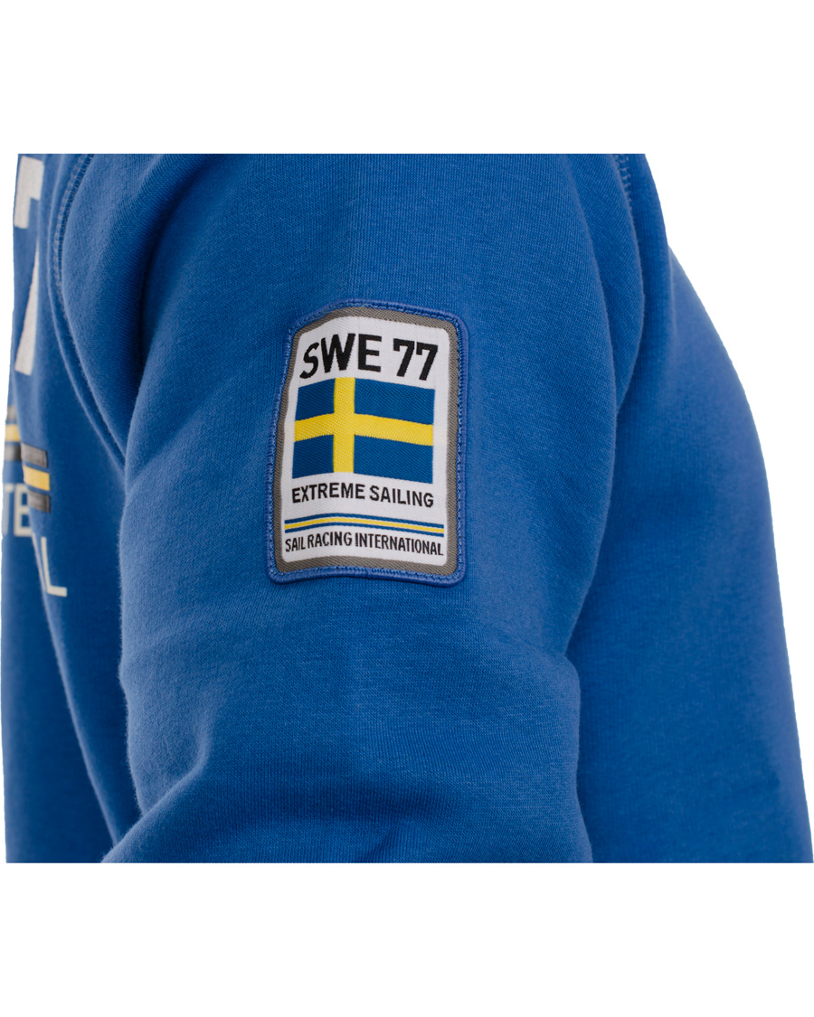 Herre | Trøjer | Sail Racing | International Zip Hood Sweden Sapphire Blue