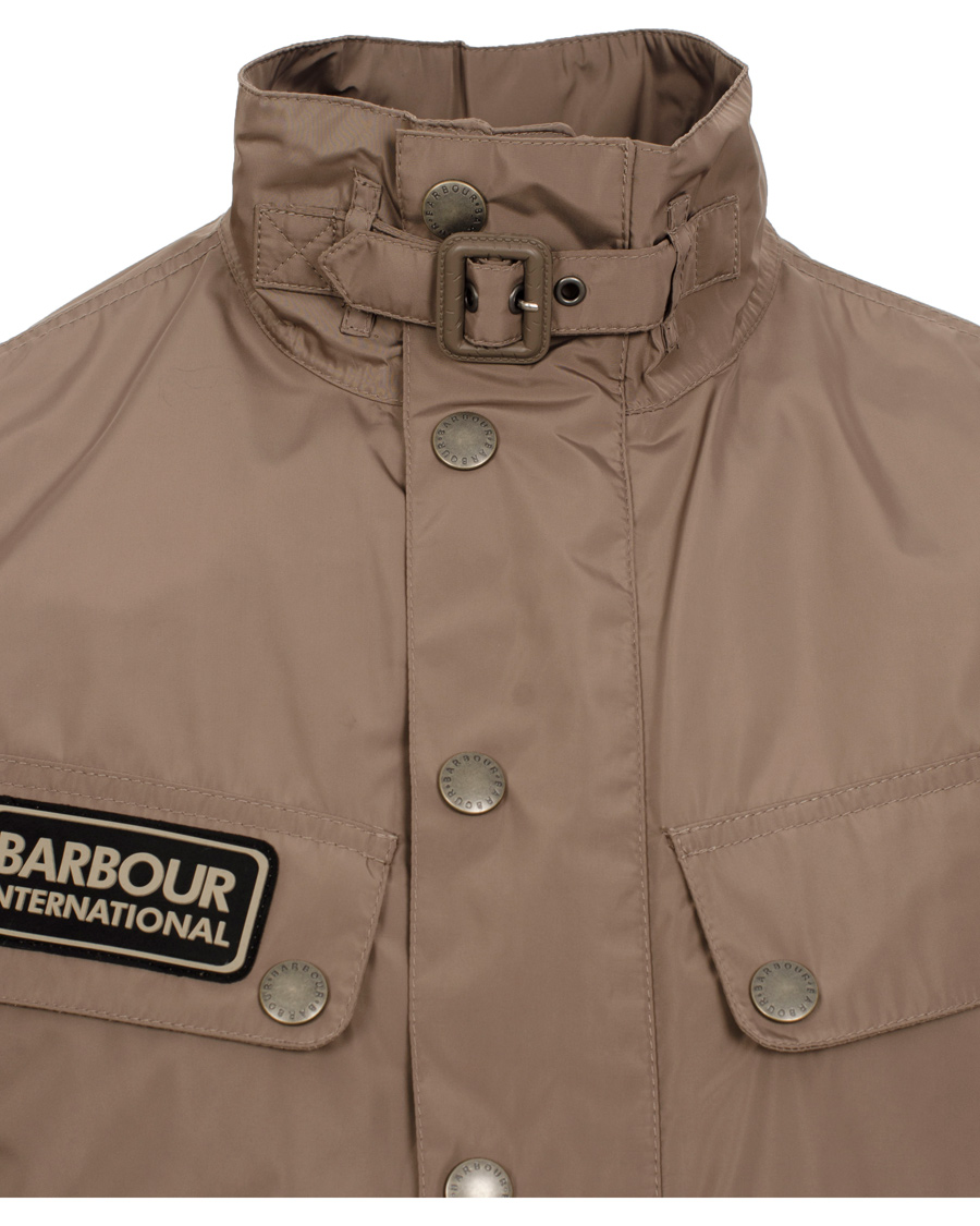 Herre | Jakker | Barbour International | Rainton Polyester Jacket Military
