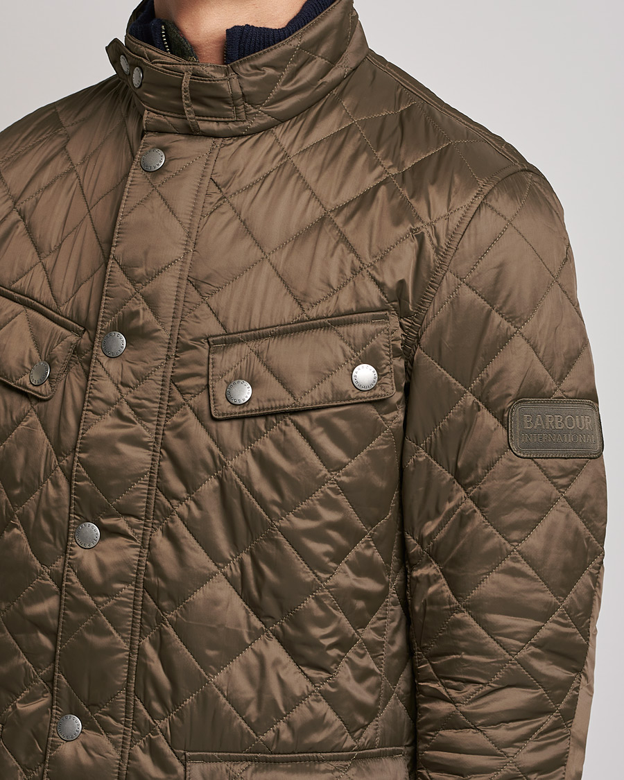Herre | Jakker | Barbour International | Ariel Quilted Jacket Olive
