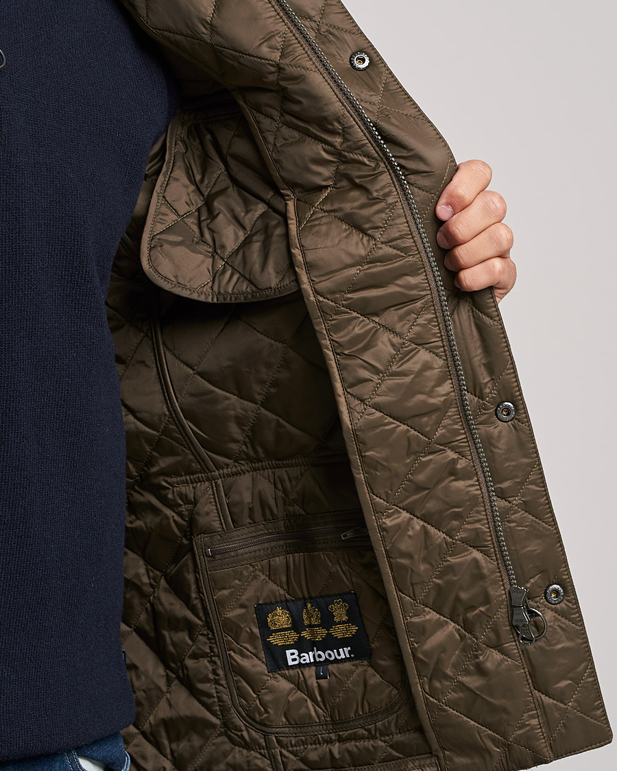 Herre | Jakker | Barbour International | Ariel Quilted Jacket Olive