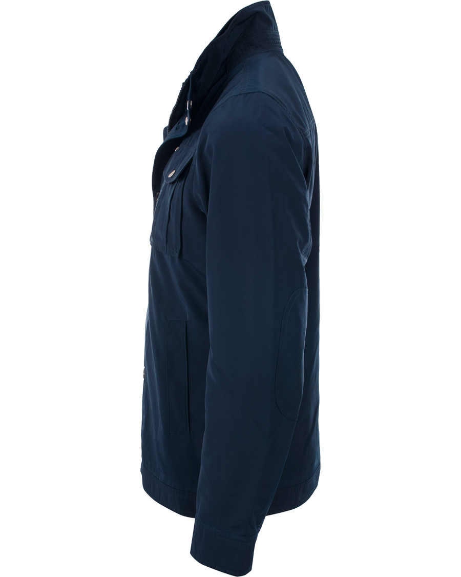 Herre | Jakker | J.Lindeberg | Bailey Structured Poly Jacket Dark Blue