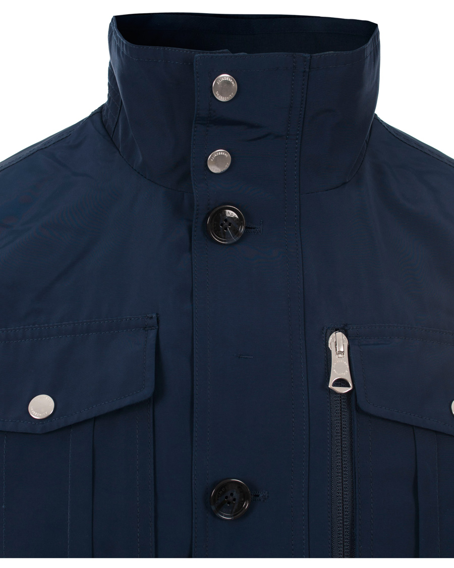 Herre | Jakker | J.Lindeberg | Bailey Structured Poly Jacket Dark Blue