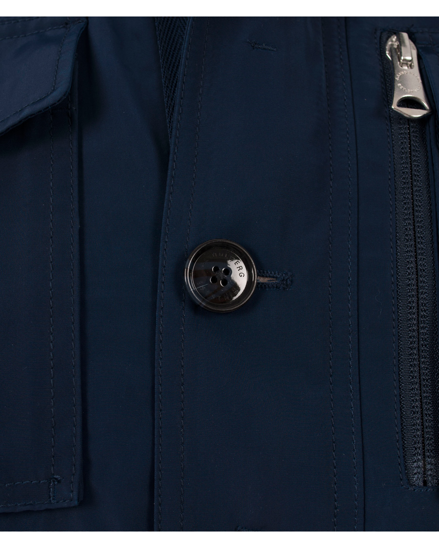 Herre | Jakker | J.Lindeberg | Bailey Structured Poly Jacket Dark Blue