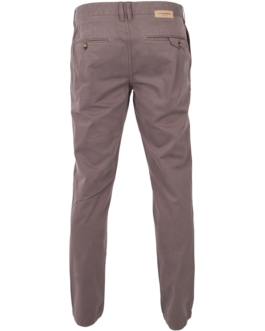 Herre | Bukser | J.Lindeberg | Chaze Season Cotton Chinos Mud