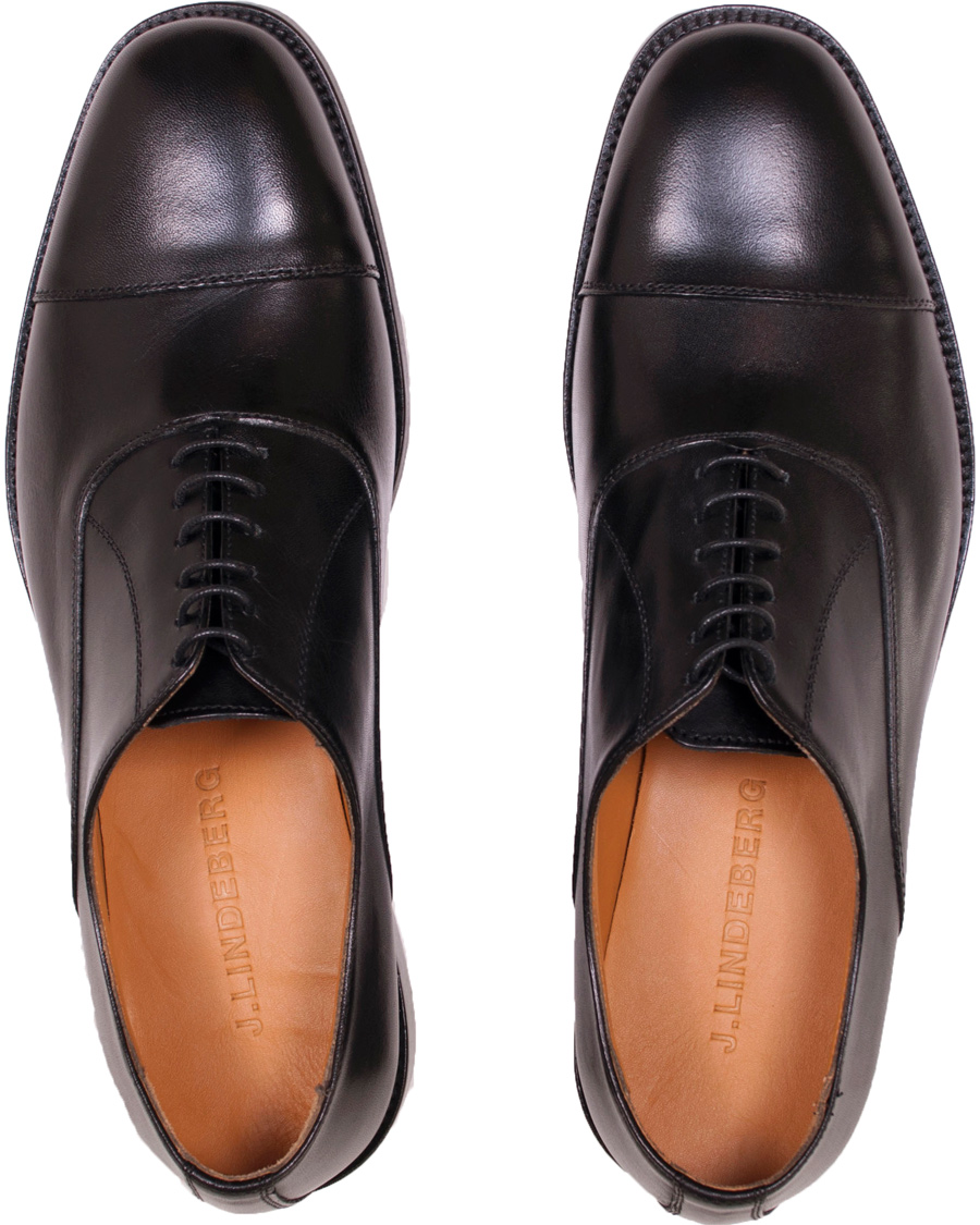 Herre | J.Lindeberg Brogue 4 Port Calf Black | J.Lindeberg | Brogue 4 Port Calf Black