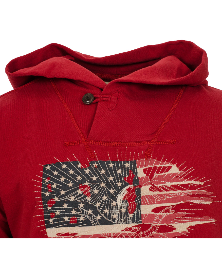 Herre | Trøjer | Denim & Supply Ralph Lauren | Shawl Hoodie Camden Red