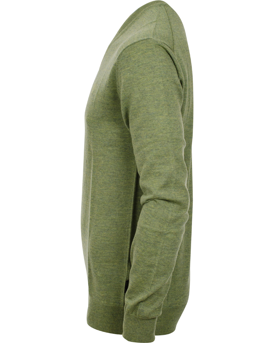 Herre | Trøjer | Tiger of Sweden | Harvard V-Neck Pullover Green