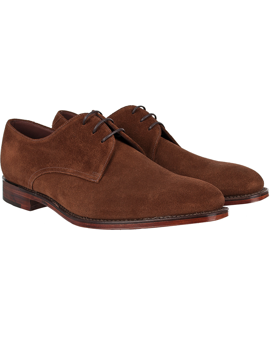 Herre | Loake 1880 Downing Derby Brown Suede | Loake 1880 | Downing Derby Brown Suede