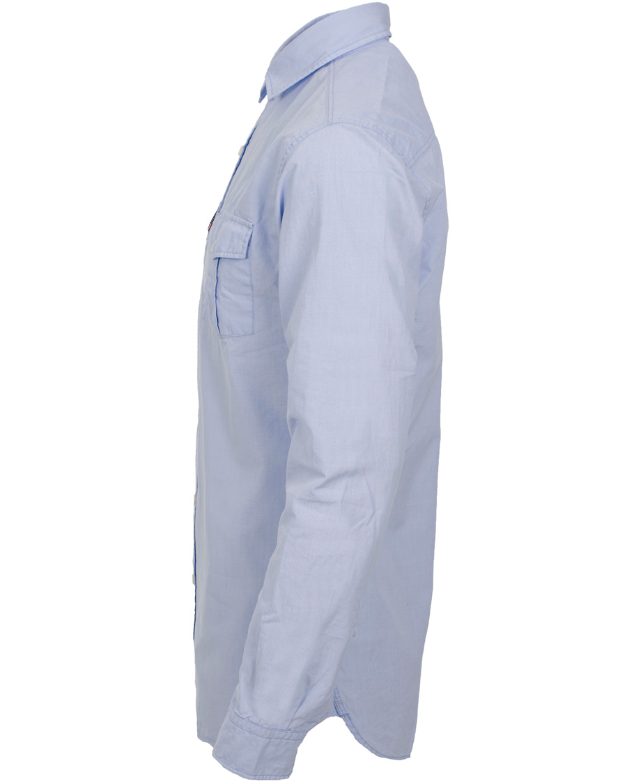 Herre | Skjorter | Lexington | Kirk Chambray Shirt Light Blue