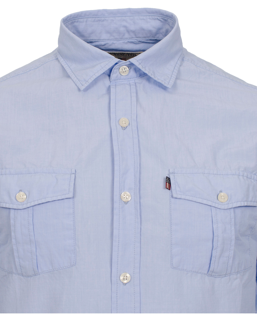 Herre | Skjorter | Lexington | Kirk Chambray Shirt Light Blue