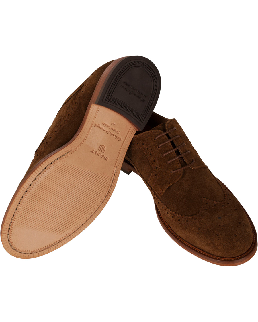 Herre | GANT Harrow Brogue Tobacco Brown | GANT | Harrow Brogue Tobacco Brown