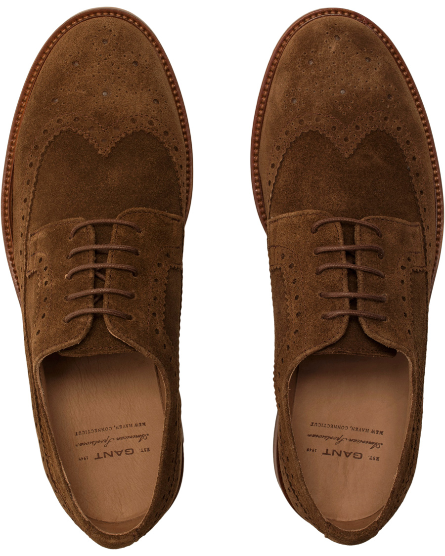 Herre | GANT Harrow Brogue Tobacco Brown | GANT | Harrow Brogue Tobacco Brown
