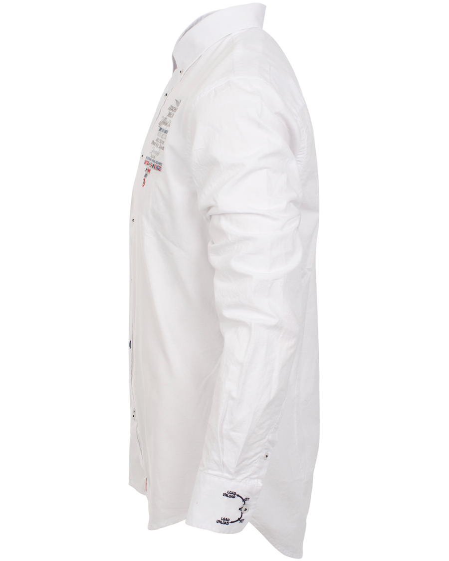 Herre | Skjorter | Aeronautica Militare | Oxford Shirt Button Down White