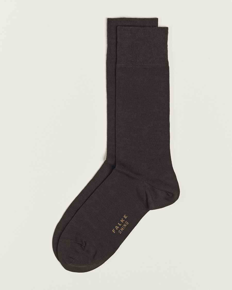 Herre | Undertøj | Falke | Swing 2-Pack Socks Brown