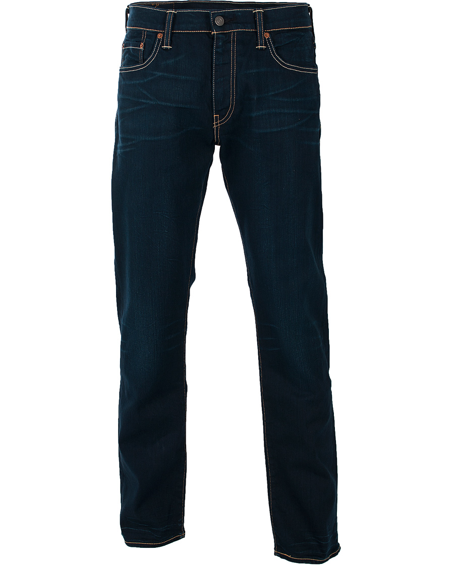 Levis 504 Regular Straight Crumpled Navy