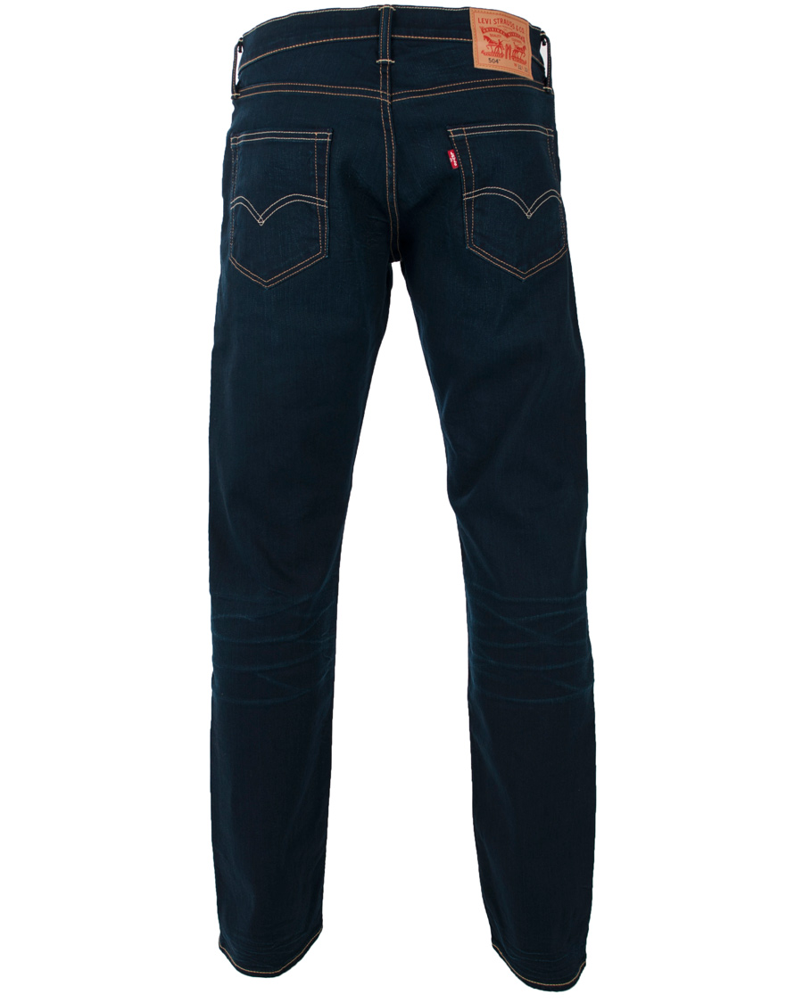 Herre | Jeans | Levi's | Levis 504 Regular Straight Jeans Crumpled Navy