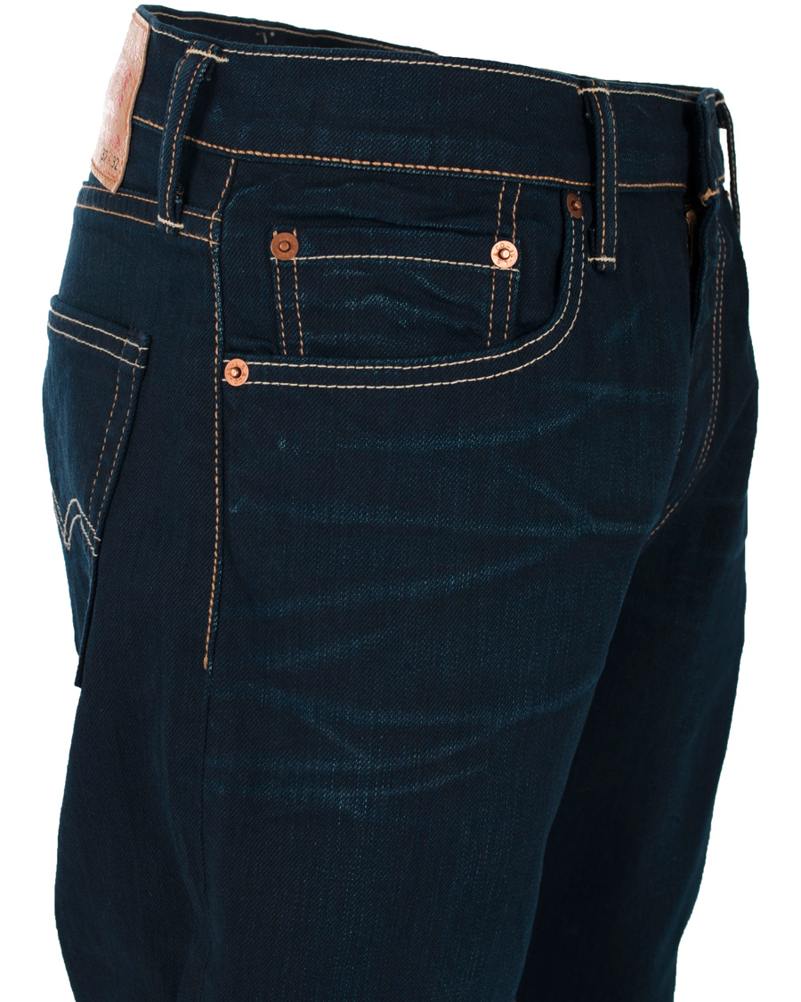 Herre | Jeans | Levi's | Levis 504 Regular Straight Jeans Crumpled Navy