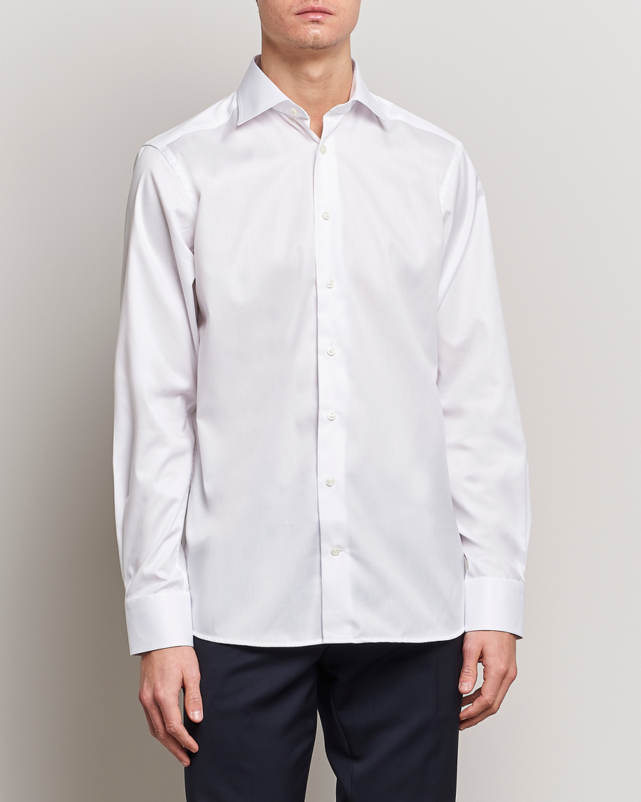 Herre | Mørkt tøj | Eton | Contemporary Fit Shirt White